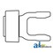 A & I Products Tractor Yoke, Splined 1 3/8" - 6 Spline w/ Slide Collar 5" x4" x4" A-BP5720B0376 - alternate 1